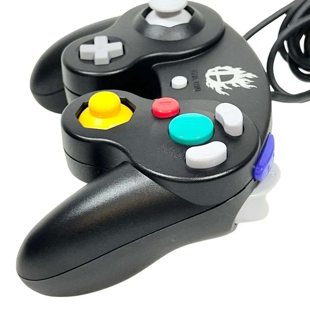Nintendo GameCube Controller Super Smash Bros Black OEM DOL-003